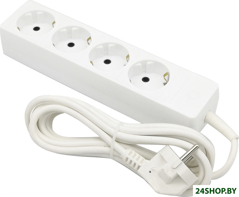 Удлинитель Gelberk GLK-4g (3 м, белый) Удлинитель Gelberk GLK-4g (3 м, белый)