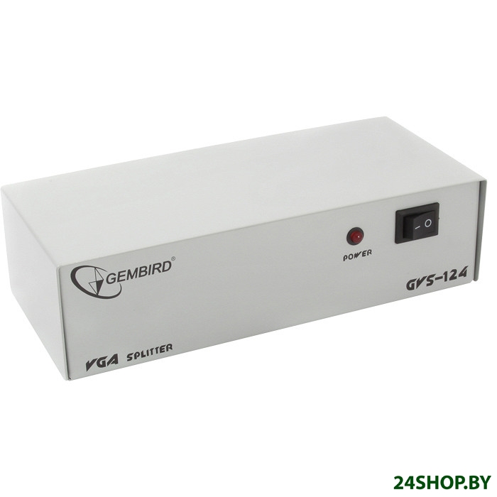 Видеоразветвитель VGA GEMBIRD GVS124 Видеоразветвитель VGA GEMBIRD GVS124