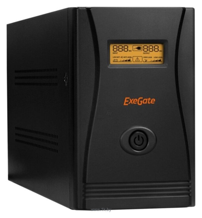 Источник бесперебойного питания ExeGate LLB-2200.LCD.AVR.EURO.RJ.USB EP285531RUS Источник бесперебойного питания ExeGate LLB-2200.LCD.AVR.EURO.RJ.USB EP285531RUS