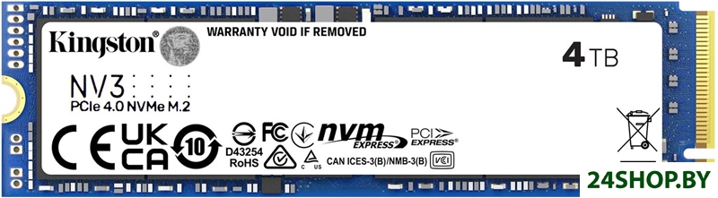 SSD Kingston NV3 4TB SNV3S/4000G SSD Kingston NV3 4TB SNV3S/4000G