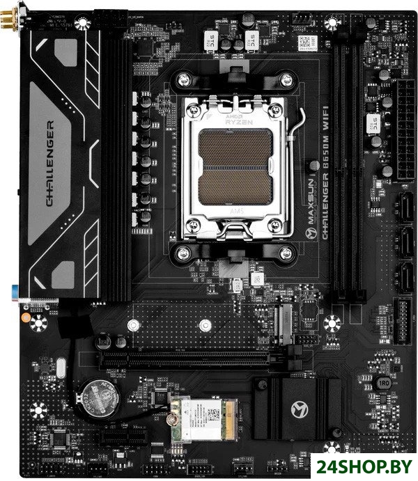 Материнская плата Maxsun Challenger B650M WiFi Материнская плата Maxsun Challenger B650M WiFi
