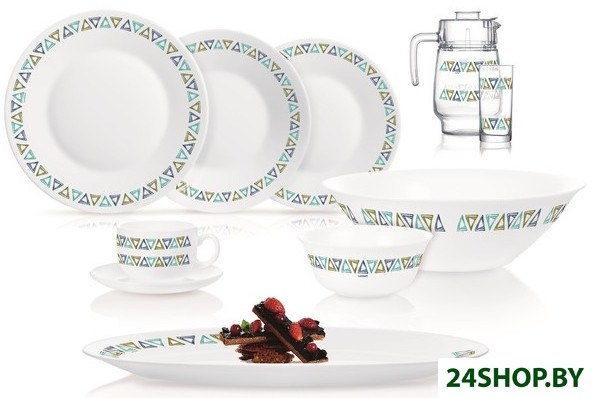 Столовый сервиз Luminarc Jive Q1679 Столовый сервиз Luminarc Jive Q1679