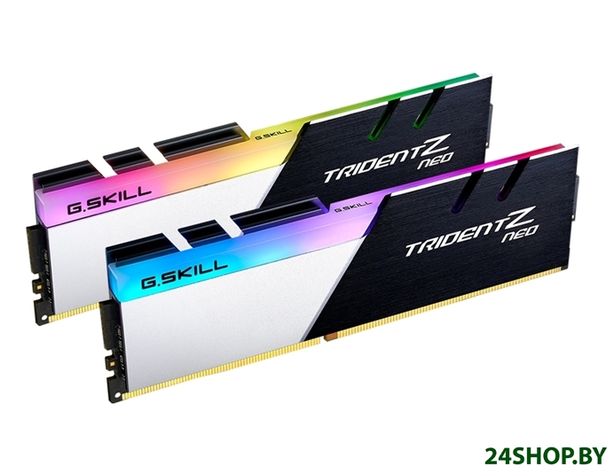 Оперативная память G.Skill Trident Z Neo 2x32GB DDR4 PC4-25600 F4-3200C16D-64GTZN Оперативная память G.Skill Trident Z Neo 2x32GB DDR4 PC4-25600 F4-3200C16D-64GTZN