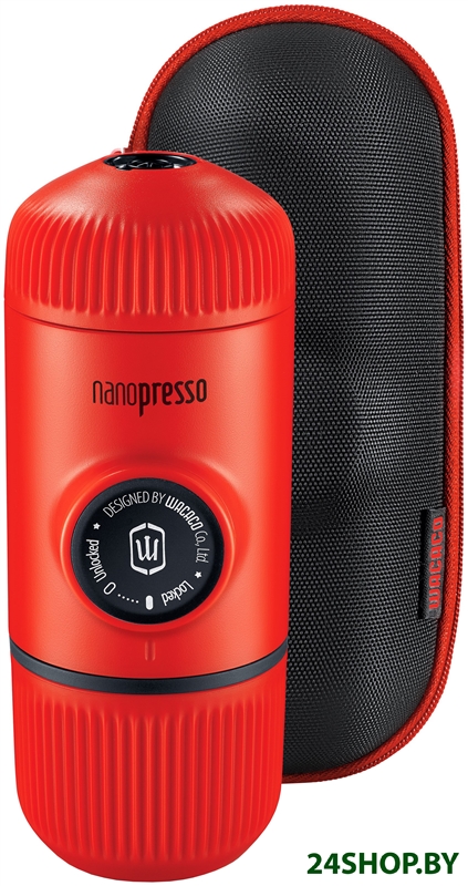 Ручная кофеварка WACACO Nanopresso Lava Red + Case Ручная кофеварка WACACO Nanopresso Lava Red + Case