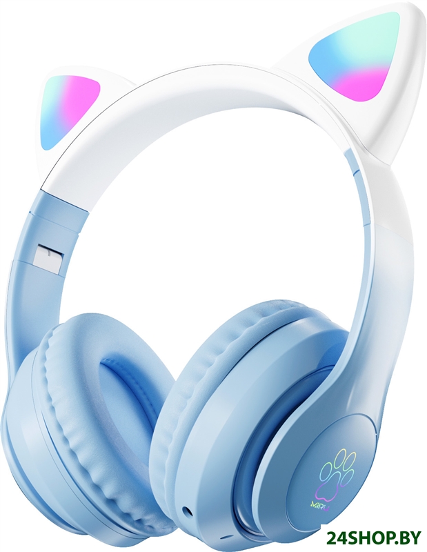 Наушники Miru Cat EP-W10 (голубой) Наушники Miru Cat EP-W10 (голубой)