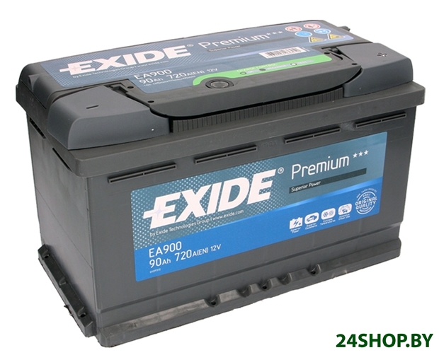 Автомобильный аккумулятор Exide Premium EA900 (90 А·ч) Автомобильный аккумулятор Exide Premium EA900 (90 А·ч)