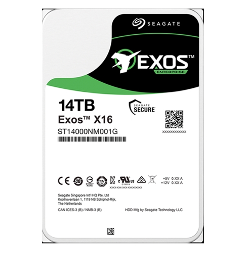 Жесткий диск Seagate Exos X16 14TB ST14000NM001G Жесткий диск Seagate Exos X16 14TB ST14000NM001G