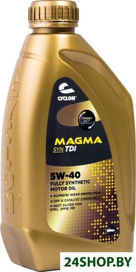 Моторное масло Cyclon Magma Syn TDI 5W-40 1л Моторное масло Cyclon Magma Syn TDI 5W-40 1л