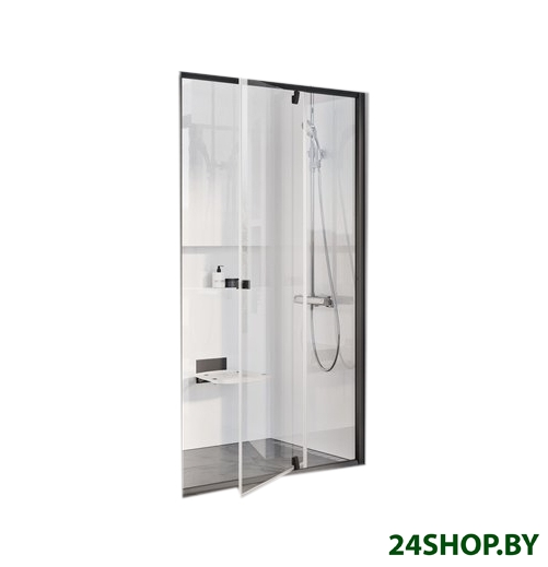 Душевая дверь Ravak Pivot PDOP2-100 (черный/прозрачный) Душевая дверь Ravak Pivot PDOP2-100 (черный/прозрачный)