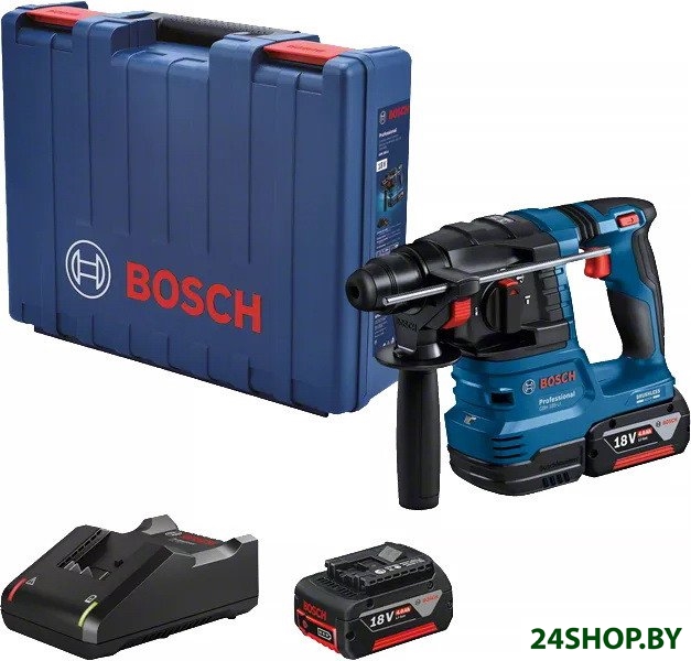 Перфоратор Bosch GBH 185-LI Professional 0611924021 (с 2-мя АКБ, кейс) Перфоратор Bosch GBH 185-LI Professional 0611924021 (с 2-мя АКБ, кейс)