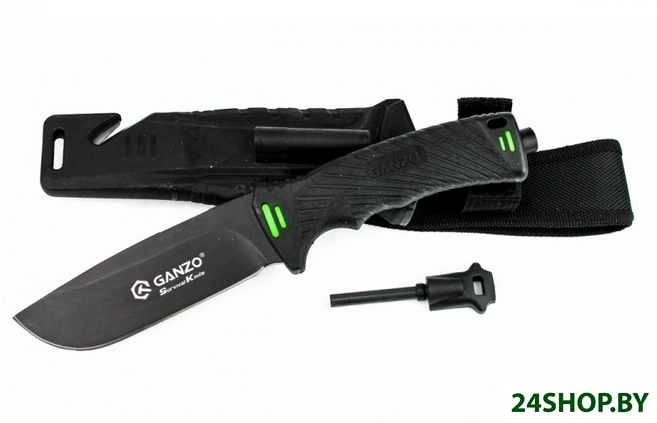 Туристический нож GANZO G8012-BK Туристический нож GANZO G8012-BK