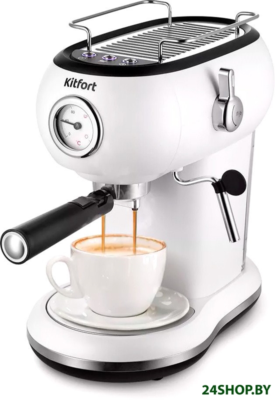 Рожковая кофеварка Kitfort KT-7219 Рожковая кофеварка Kitfort KT-7219