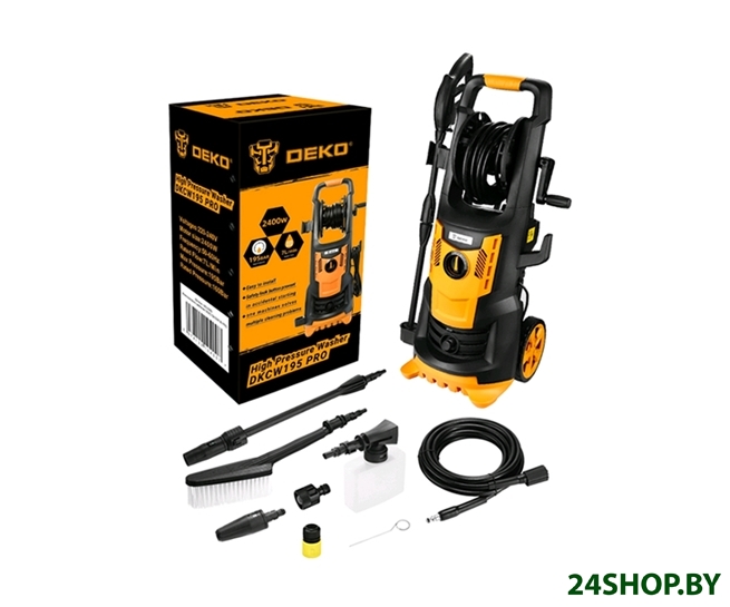 Мойка высокого давления Deko DKCW195 PRO Мойка высокого давления Deko DKCW195 PRO