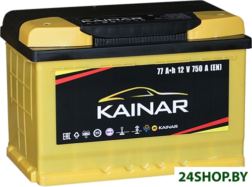 Автомобильный аккумулятор Kainar R (77 А·ч) Автомобильный аккумулятор Kainar R (77 А·ч)