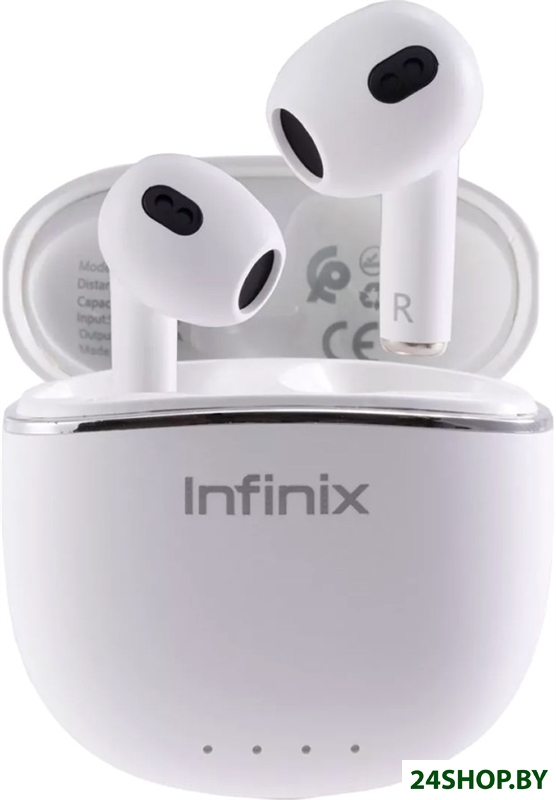 Наушники Infinix Buds Lite (белый) Наушники Infinix Buds Lite (белый)