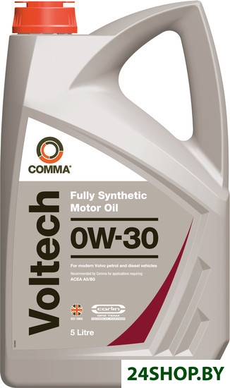 Моторное масло Comma Voltech 0W-30 5л Моторное масло Comma Voltech 0W-30 5л