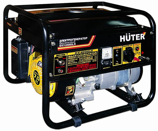 Бензиновый генератор HUTER DY4000LX Бензиновый генератор HUTER DY4000LX
