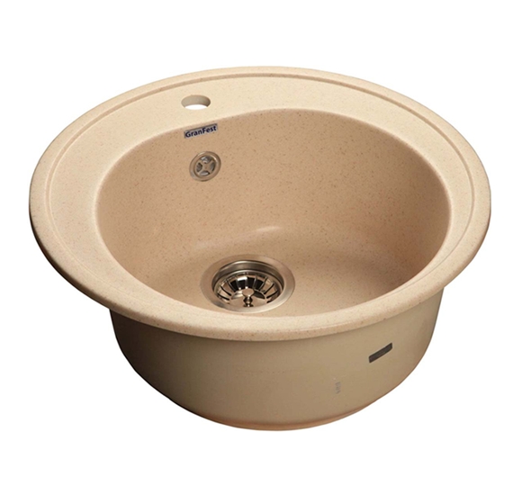Кухонная мойка GranFest GF-R-L-500 (бежевый) Кухонная мойка GranFest GF-R-L-500 (бежевый)