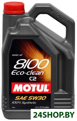 Моторное масло Motul 8100 Eco-clean C2 5W30 5л Моторное масло Motul 8100 Eco-clean C2 5W30 5л