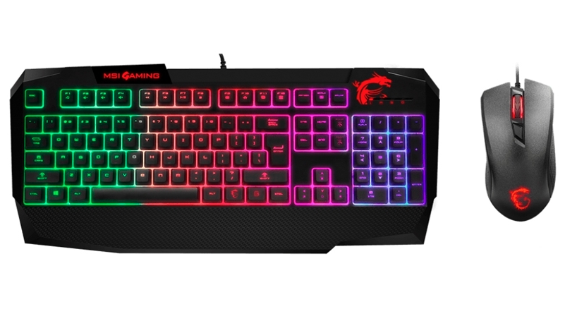 Мышь + клавиатура MSI Vigor GK40 Combo Мышь + клавиатура MSI Vigor GK40 Combo