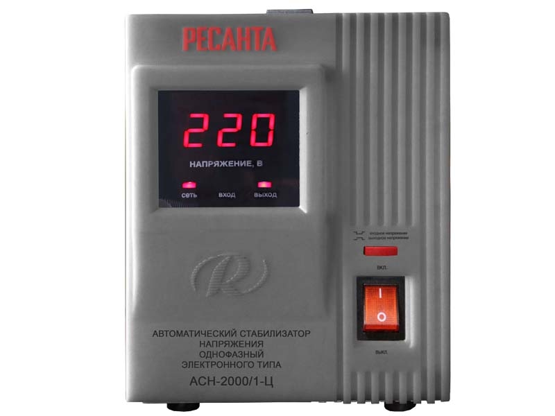 Стабилизатор РЕСАНТА АСН-2000/1-Ц Стабилизатор РЕСАНТА АСН-2000/1-Ц