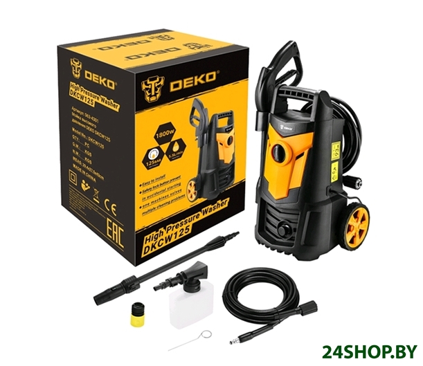 Мойка высокого давления Deko DKCW125 Мойка высокого давления Deko DKCW125