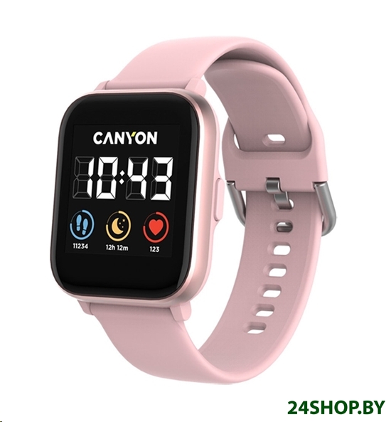 Умные часы Canyon Salt SW-78 (розовый) Умные часы Canyon Salt SW-78 (розовый)