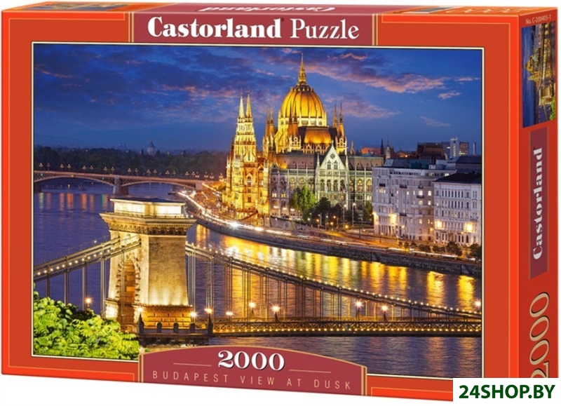 Пазл Castorland Будапешт в сумерках C-200405 Пазл Castorland Будапешт в сумерках C-200405