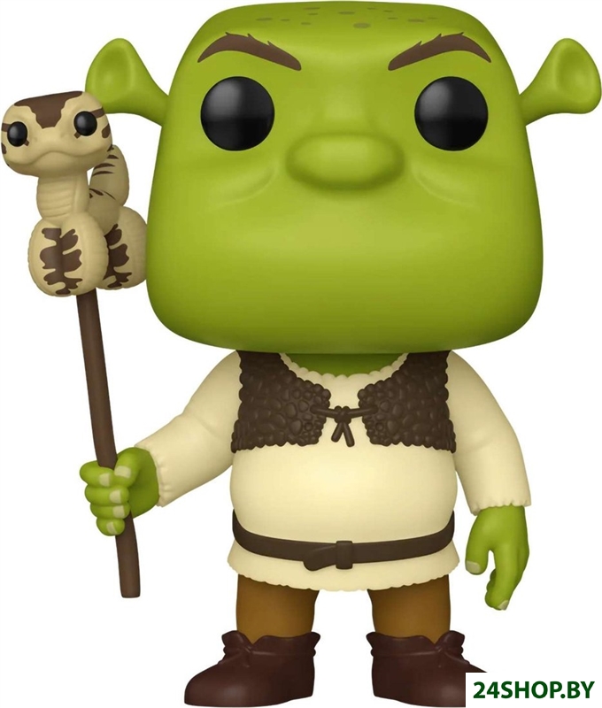 Фигурка Funko POP! Movies Shrek DW 30th Shrek w/Snake (1594) 81176 Фигурка Funko POP! Movies Shrek DW 30th Shrek w/Snake (1594) 81176