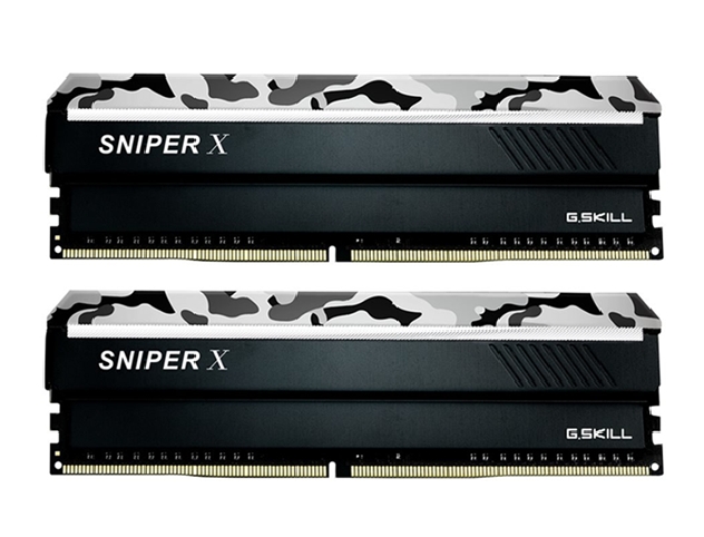Оперативная память G.Skill Sniper X 2x8GB DDR4 PS4-25600 F4-3200C16D-16GSXWB Оперативная память G.Skill Sniper X 2x8GB DDR4 PS4-25600 F4-3200C16D-16GSXWB