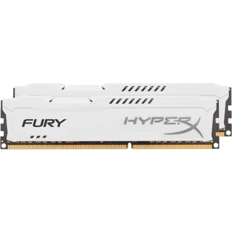 Оперативная память HyperX Fury White 2x4GB KIT DDR3 PC3-14900 (HX318C10FWK2/8) Оперативная память HyperX Fury White 2x4GB KIT DDR3 PC3-14900 (HX318C10FWK2/8)