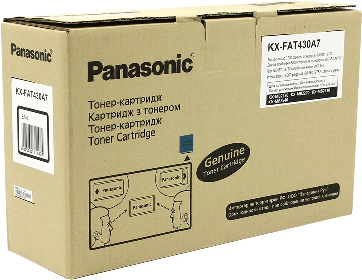 Картридж Panasonic KX-FAT430A7 Картридж Panasonic KX-FAT430A7