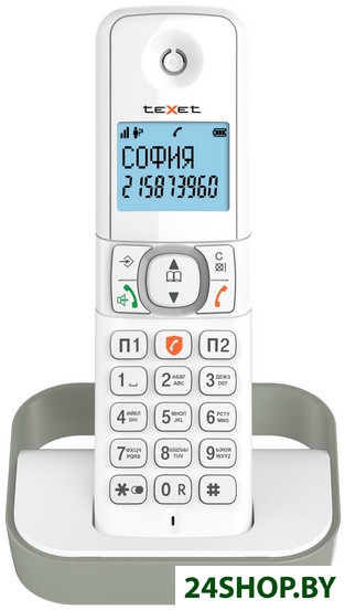 Радиотелефон TeXet TX-D5605A (белый) Радиотелефон TeXet TX-D5605A (белый)