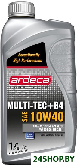 Моторное масло Ardeca MULTI-TEC + B4 10W-40 1л Моторное масло Ardeca MULTI-TEC + B4 10W-40 1л