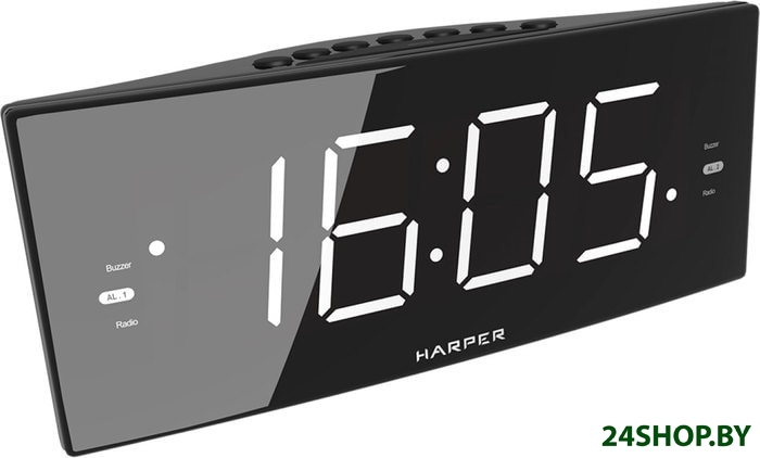 Радиочасы HARPER HCLK-2050 (черный) Радиочасы HARPER HCLK-2050 (черный)