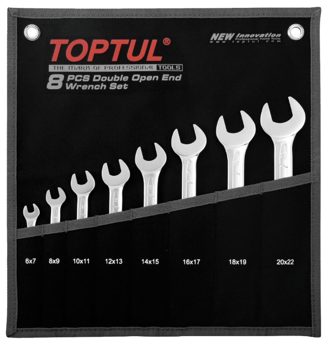 Набор ключей Toptul GPAJ0802 8 предметов Набор ключей Toptul GPAJ0802 8 предметов