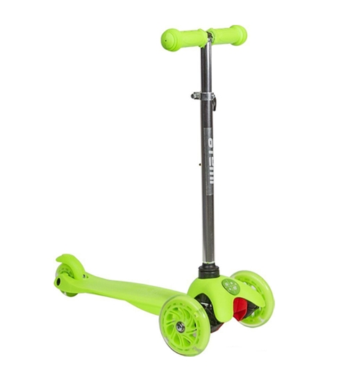 Самокат Atemi Baby Road AKC01A (зелёный, светящиеся колеса) Самокат Atemi Baby Road AKC01A (зелёный, светящиеся колеса)
