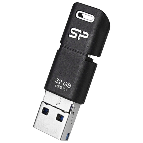 USB Flash Silicon-Power Mobile C50 32GB (черный) USB Flash Silicon-Power Mobile C50 32GB (черный)