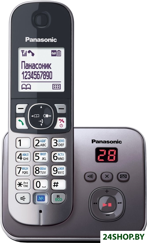 Радиотелефон Panasonic KX-TG6821RUM Радиотелефон Panasonic KX-TG6821RUM