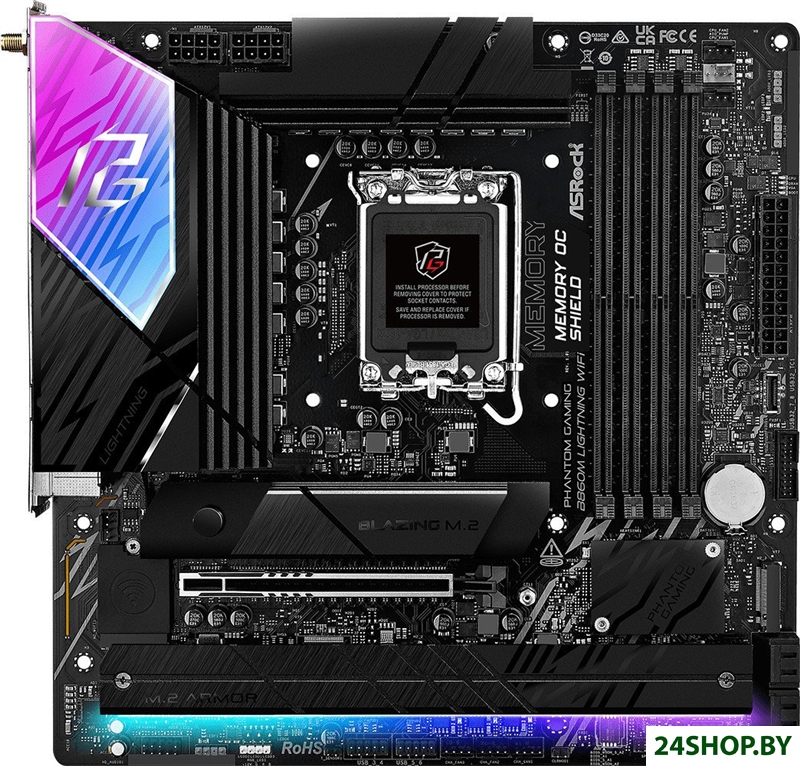Материнская плата ASRock B860M Lightning WiFi Материнская плата ASRock B860M Lightning WiFi