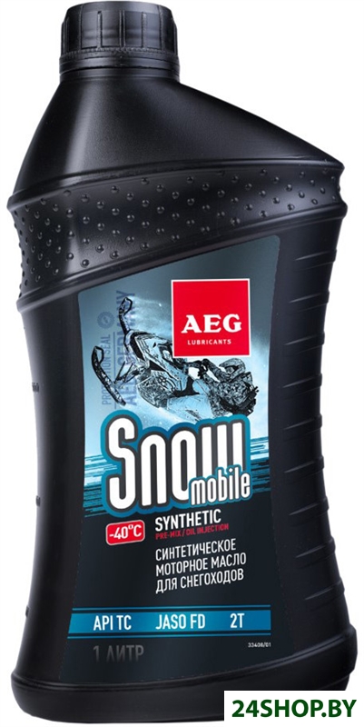 Моторное масло AEG Lubricants SnowMobile 2Т JASO FD 1л Моторное масло AEG Lubricants SnowMobile 2Т JASO FD 1л