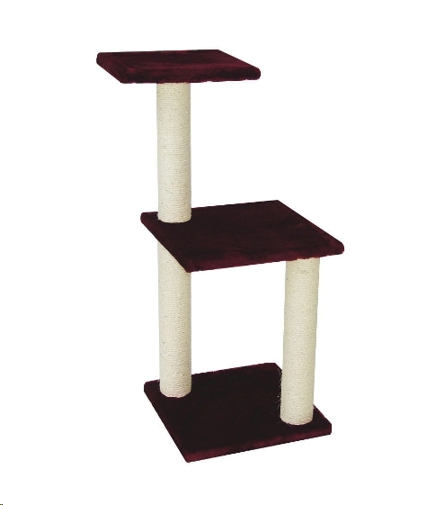 Комплекс для кошек UrbanCat K96-01-07 (бордовый) Комплекс для кошек UrbanCat K96-01-07 (бордовый)