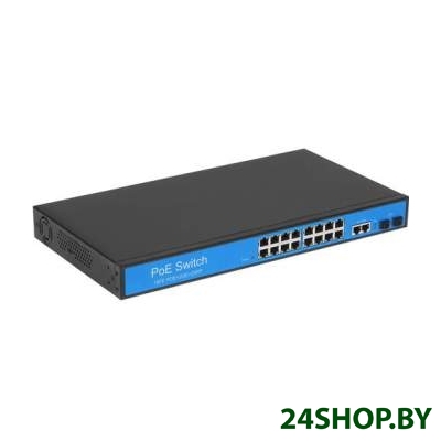 Коммутатор ORIENT WP-7516POE/2P/2SFP PS GE Коммутатор ORIENT WP-7516POE/2P/2SFP PS GE