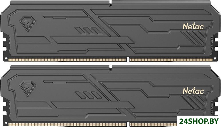 Оперативная память Netac Shadow III 2x16ГБ DDR4 3200 МГц NTSHD4P32DP-32K Оперативная память Netac Shadow III 2x16ГБ DDR4 3200 МГц NTSHD4P32DP-32K