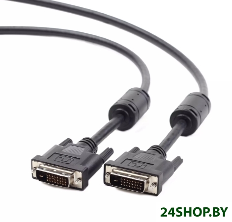 Кабель GEMBIRD CC-DVI2-BK-15 Кабель GEMBIRD CC-DVI2-BK-15
