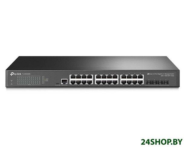 Управляемый коммутатор уровня 2+ TP-Link TL-SG3428 V1 Управляемый коммутатор уровня 2+ TP-Link TL-SG3428 V1