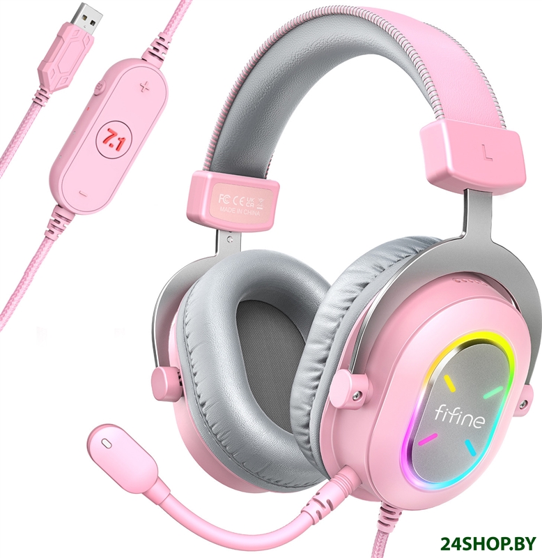 Наушники FIFINE H6X (розовый) Наушники FIFINE H6X (розовый)