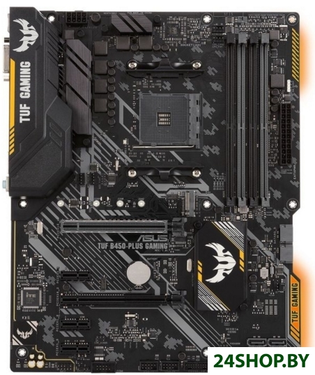Материнская плата ASUS TUF B450-PLUS GAMING Материнская плата ASUS TUF B450-PLUS GAMING