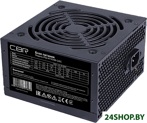 Блок питания CBR PSU-ATX500-12EC Блок питания CBR PSU-ATX500-12EC
