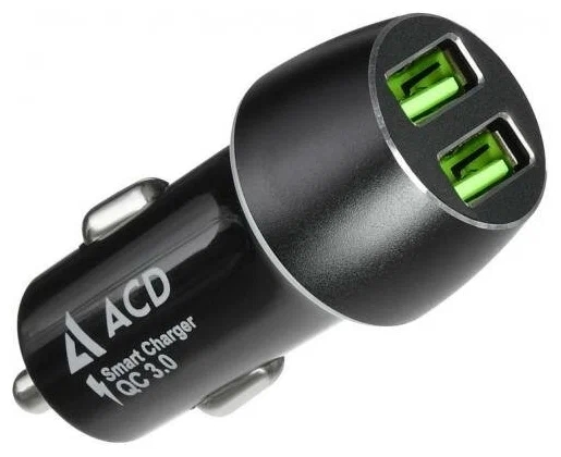 Автомобильное зарядное ACD ACD-С362Q-V1B Автомобильное зарядное ACD ACD-С362Q-V1B